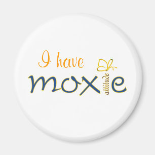 Moxie-Haltung Magnet