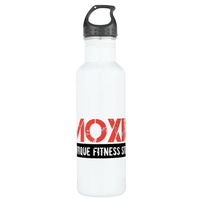 MOXIE-WASSERFLASCHE EDELSTAHLFLASCHE (Vorderseite)