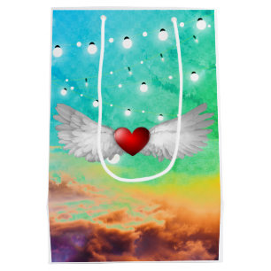 Moyen ART ORIGINAL Sac cadeau à chaleur WINGINAL