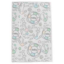 Baby Ahoy Nautical Baby Cadeau Sac