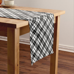 Moyen Chemin de table à carreaux