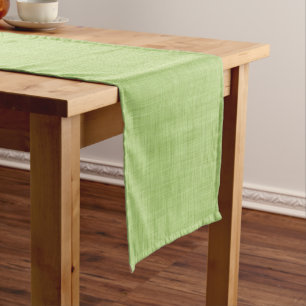 Moyen Chemin de table aspect lin