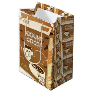 Moyen Comptez le cacao Cereau sac cadeau boîte