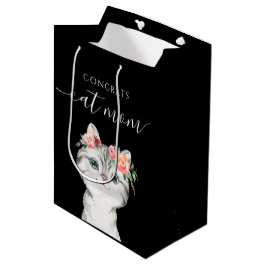 Moyen Félicitations Chat Maman Sac cadeau