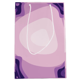 Moyen Joli sac cadeau | Couleur pastel