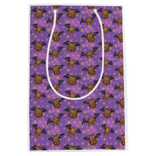Moyen Joli sac cadeau de chauves-souris câlées