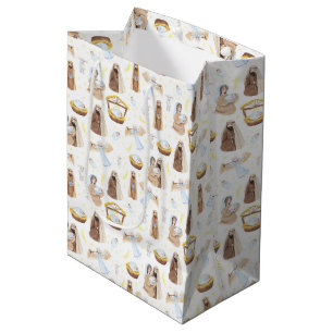 Moyen Nativité Bébé Jésus Medium Sac cadeau