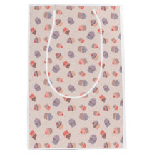 Pastel Cupcake Confetti Motif Sac cadeau d'anniver