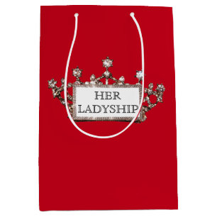 Moyen Personnaliser le sac cadeau "Her Ladyship"