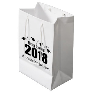 Moyen Sac 2018 de cadeau d'obtention du diplôme d'écol