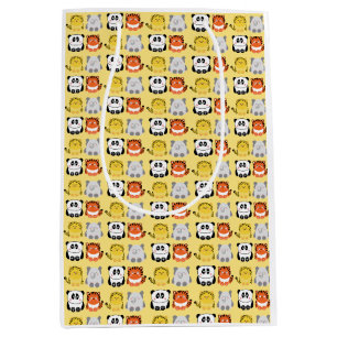 Moyen Sac cadeau animal style kawaii mignonne