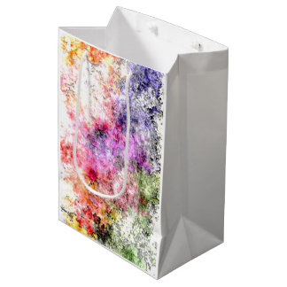 Moyen Sac cadeau brillant "Early Spring"