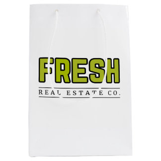 Moyen Sac cadeau brillant FRESH (moyen)