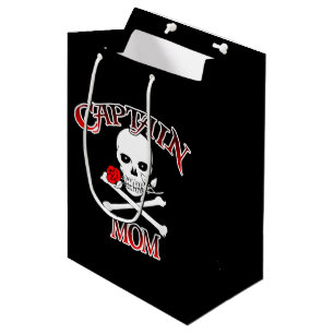 Moyen Sac cadeau Captain Mom