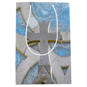 Moyen Sac cadeau Christian Cross