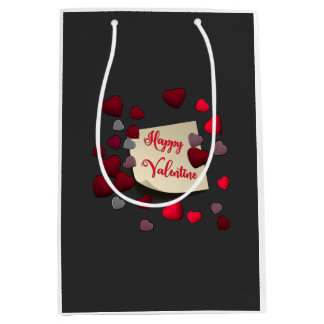 Moyen Sac cadeau de la Saint Valentin
