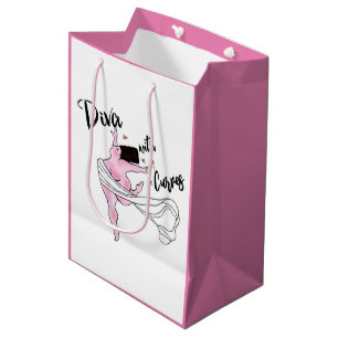 Moyen Sac cadeau "Diva With Curves"