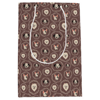 Moyen Sac Cadeau Empreinte de Chiot