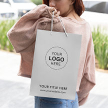 Sac Cadeau Entreprise Moderne Minimaliste