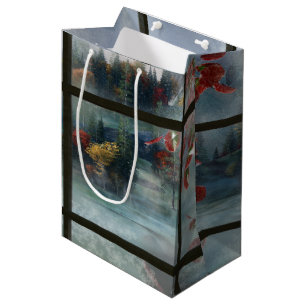 Moyen Sac Cadeau Gel Automne Cwm