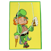Sac cadeau Lucky Leprechaun