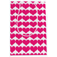 Sac cadeau Motif Coeurs mignons roses