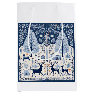 Moyen Sac cadeau nordique