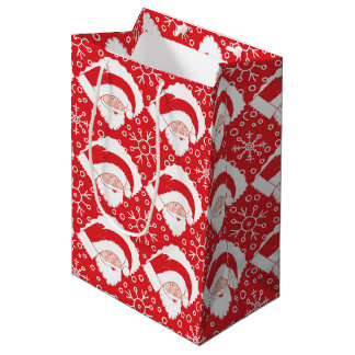 Moyen Sac cadeau père Noël Art