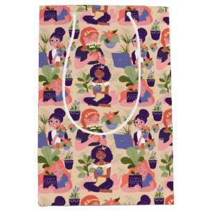 Moyen Sac cadeau plante Lady Gardening