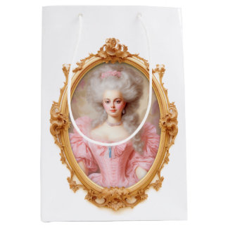 Moyen Sac cadeau pour mariée Marie Antoinette