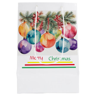 Moyen Sac cadeau Sun Ocean de Noël