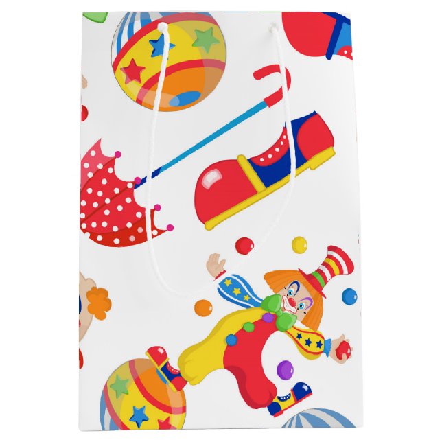 Moyen Sac de cadeau de cirque (Devant)