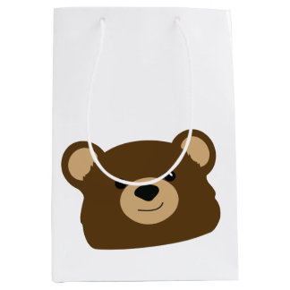 Moyen Sac de cadeau d'ours de nounours