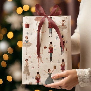 Moyen Sac de cadeau Pastel Whimsical Nutcracker & Prince