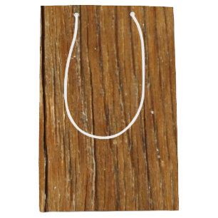 Moyen Sac en bois de cadeau de grain