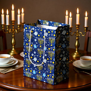 Moyen Sac Hanukkah Menorah Cadeau