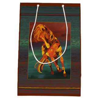 Moyen Tao de sac courant de cadeau de cheval du feu par