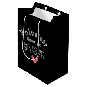 Moyen Volontaire Merci Cadeau Goodie Sac