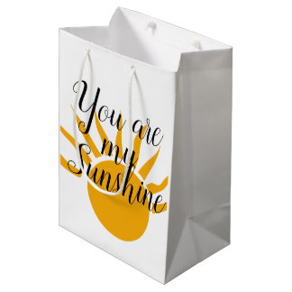 Moyen Vous êtes mon sac de cadeau de soleil