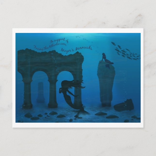 Moyer's Mermaids Postkarte (Vorderseite)