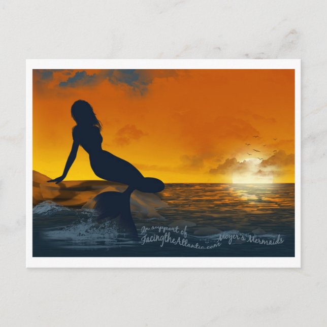 Moyer's Mermaids Postkarte (Vorderseite)
