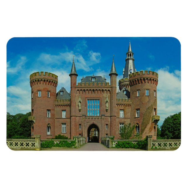 Moyland Castle, Deutschland Magnet (Horizontal)