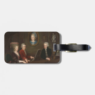 Mozart-Familien-Porträt Gepäckanhänger