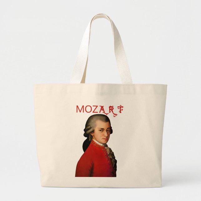 mozART Jumbo Stoffbeutel (Vorne)