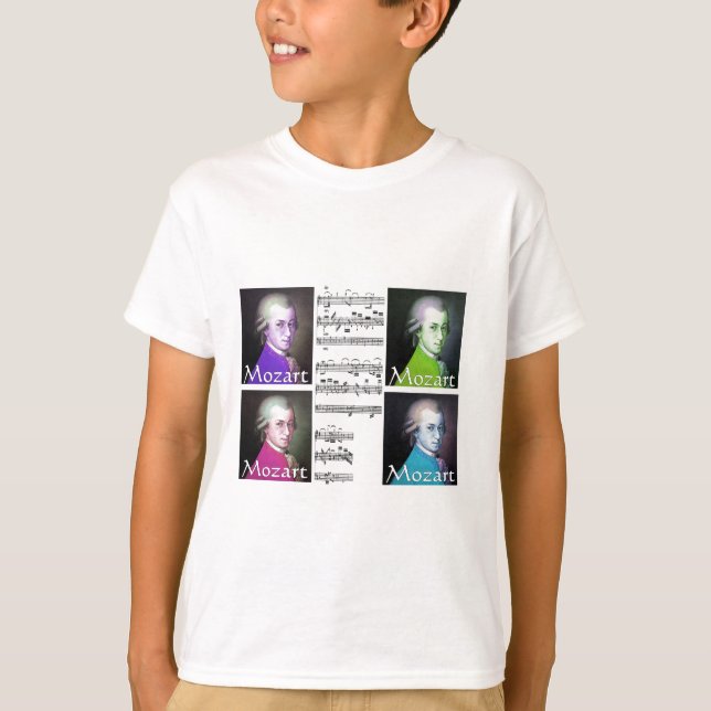 Mozart-Liebhaber-Geschenke T-Shirt (Vorderseite)