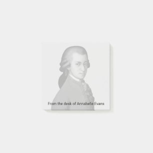 Mozart-Personal Post-it Klebezettel
