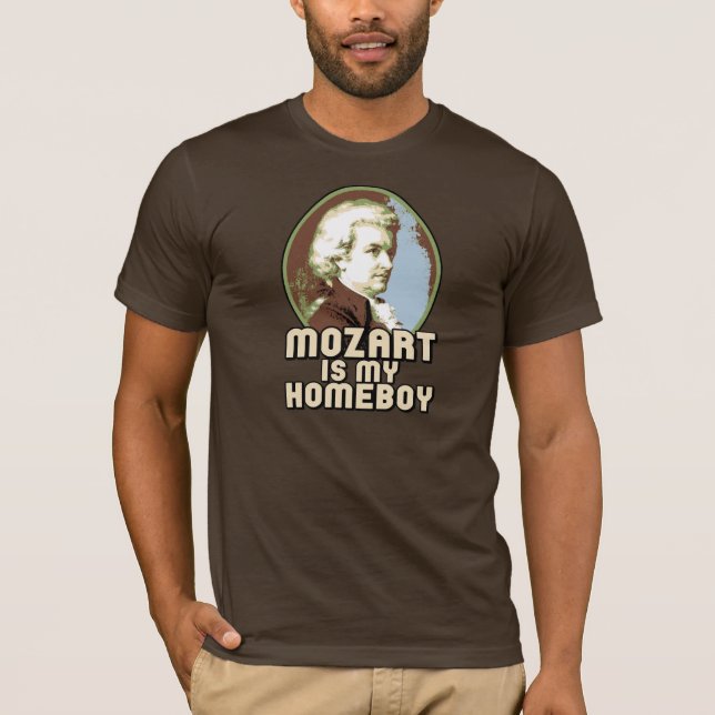 Mozart T-Shirt (Vorderseite)