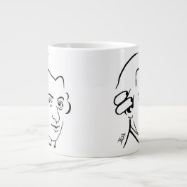 Mozart-Tunnel-bohrwagenTasse -- 20oz. Jumbo-Tasse