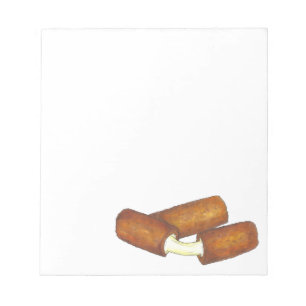 Mozzarella Cheese Sticks Junk Food Feinschmecker G Notizblock