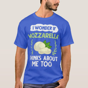 Mozzarella Käse Rezepte Buffalo Italienisch Frisch T-Shirt